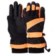 Перчатки горнолыжные детские Zelart Action 7133 размер L-XL (9-12 лет) Black-Orange - изображение 1