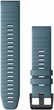 Ремінець Garmin QuickFit для Fenix 6X Amp 26 мм Lakeside Blue (010-12864-03) - зображення 1