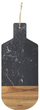 Обробна дошка Homla Marble декоротивна чорна 40x17 cм (5904183849164) - зображення 1
