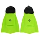 Ласти тренувальні із закритою п'ятою Cima Fit F06 розмір XS (36-37) Neon Green-Black - зображення 3