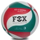 Мяч волейбольный Fox Soft Touch Game 8000 размер №5 White-Red-Green - изображение 1