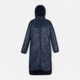 Куртка демисезонная длинная с капюшоном женская Regatta Triea RWN381-540 40 Синяя (5063516164913) - изображение 7