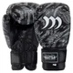 Перчатки для бокса и единоборств на липучке Matsa Heroe 7762 Black-White 6 унций - изображение 1