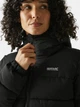Куртка демисезонная с капюшоном женская Regatta Womens Aldthorn RWN397-800 38 Черная (5063516142614) - изображение 4