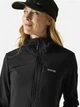 Куртка демисезонная с капюшоном женская Softshell Regatta Womens Ossek RWL285-800 34 Черная (5063516145097) - изображение 4