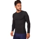 Спортивная компрессионная футболка мужская Domino Fit 1416 размер L (170-175 см) Black - изображение 1