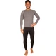Спортивная компрессионная футболка мужская Domino Fit 1416 размер L (170-175 см) Grey - изображение 4