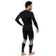 Спортивная компрессионная футболка мужская Zelart Lidong Fit 501-2 размер M (165-170 см) Black-Grey - изображение 8