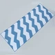 Полотенце для йоги (коврик для йоги) YOGA TOWEL Y-YGT 75 см x 186 см белый-синий - изображение 1