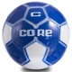 М'яч футбольний Core №5 ATROX CRM-053 White-Blue - зображення 1