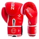 Перчатки для бокса и единоборств Zelart Fight Gear 3987 12 унций Red-White - изображение 2