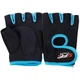 Перчатки для фитнеса перчатки спортивные Zelart Fitness Basics 893 размер L Black-Light Blue - изображение 2