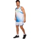 Форма для легкой атлетики мужская Zelart Lidong 8309 размер L (160-165см) White-Blue - изображение 5