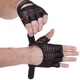 Перчатки для фитнеса перчатки спортивные Zelart Fitness Gloves 161967 размер M Black-Brown - изображение 3