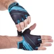 Перчатки для фитнеса перчатки спортивные Zelart Fitness Gloves 3887 размер XL Black-Blue - изображение 2