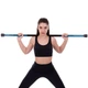 Палиця гімнастична (бодібар) Zelart Modern Body Bar 2611-4 4 кг Black-Blue - зображення 8