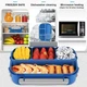 Ланч бокс герметичный OldPAPA Bento 1000 мл синий (LB-30774) - изображение 6