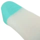 Ласты тренировочные с закрытой пяткой Cima Fit F001 размер S (33-35) White-Blue-Green - изображение 6