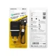 Сетевое зарядное устройство Borofone BA36A, кабель USB to Type-C, QC3.0, Black - изображение 3