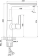 Смеситель кухонный Koller Pool Dakota Kitchen Gun Grey (1105310905) - изображение 2