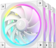 Zestaw wentylatorów Deepcool FL12 3 IN 1 White (R-FL12-WHAPN3-G) - obraz 1