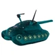 Іграшка плюшева WORLD OF TANKS Танк 41 см темно-зелений (WG043327) - зображення 2