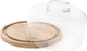 Patera z kloszem HOMLA Wood Colony 25 x 16 cm (5904183860978) - obraz 2