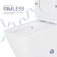 Напольный унитаз Qtap Crow Eco Rimless с сиденьем Slim Duroplast/ Soft-close/ Quick Release QTCRO27W48750 - изображение 5
