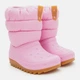 Детские зимние сапоги-дутики для девочки Crocs Classic Neo Puff Boot T 207683-6XQ 24-25 (C8) Розовые (1962657495396) - изображение 2