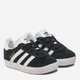 Детские кеды для девочки Adidas Gazelle Cf El I IH0338 25 Cblack/Ftwwht/Ftwwht (4067888987997) - изображение 2