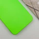 Чохол TPU GETMAN Liquid Silk Full Camera Samsung Galaxy S21 FE Салатовий / Neon Green - зображення 2