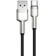 Дата кабель Baseus Cafule Metal Data USB Type-C 66W (2m) (CAKF0002) Black - зображення 3