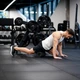 Массажный ролик Gymtek EVA 33x14 см черно-белый для миофасциального релиза уменьшения боли - изображение 8