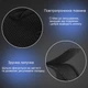 Перчатки для велосипеда велоперчатки спортивные GDragon Sport для велосипедистов от мозолей с пальцами закрытые для тачскрина сенсорного экрана спорта турника тренировок противоскользящие Черные 65_1_L_1 - изображение 10