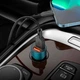 Автомобільний зарядний пристрій Borofone BZ19 Wisdom, кабель USB to Lightning, 2.4A, Сапфірово-синій - зображення 4
