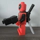 Фігурка персонаж Deadpool у стилі конструктора з аксесуарами. Aivory - изображение 3