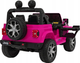 Buggy elektryczny dla dzieci Jeep Wrangler Rubicon Różowy (5903864942859) - obraz 3
