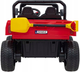 Buggy elektryczny dla dzieci Ramiz Farmer Truck Speed 900 Czerwony (5903864943603) - obraz 5