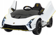 Samochód elektryczny dla dzieci Ramiz Lamborghini Invencible Biały (5903864942378) - obraz 4
