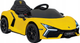 Електричний автомобіль для дітей Ramiz Lamborghini Revuelto жовтий (5903864983289) - зображення 1