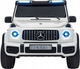 Електричний автомобіль для дітей Ramiz Mercedes Benz G63 AMG Strong Білий (5903864943016) - зображення 2