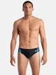Плавки пляжные мужские Arena Openings Swim Briefs 008065-580 80 Черный/Синий (3468337418825) - изображение 3