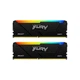 Модуль пам'яті для комп'ютера DDR4 16GB (2x8GB) 3600 MHz Beast RGB Kingston Fury (ex.HyperX) (KF436C17BB2AK2/16) - изображение 1
