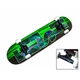 Скейтборд Fish Skateboard Green Peafowl дерев'яний зелений - изображение 1