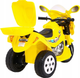 Motor elektryczny dla dzieci Ramiz BJX-088 trójkołowy Żółty (5903864906936) - obraz 2