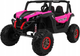 Buggy elektryczny dla dzieci Ramiz SuperStar Różowy (5903864907919) - obraz 1