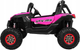 Buggy elektryczny dla dzieci Ramiz SuperStar Różowy (5903864907919) - obraz 2