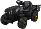 Traktor elektryczny dla dzieci Ramiz Ramiz z rzyczepką Czarny (5903864913262) - obraz 1