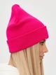 Вязаная шапка бини Лопата NEW One-size Малиновый - изображение 4