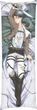 Подушка Дакімакура Levi Ackerman (Attack On Titans) Розмір: 40Х100 Cm - зображення 2